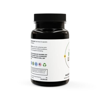 UNIFY LEGACY Magnesium Zinc Supplement Tribulus and Herbal Blend Athletic Performance (90 Capsules) - Image 2