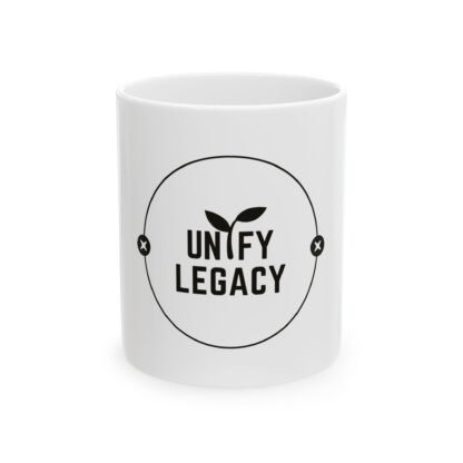 UNIFY LEGACY Ceramic Coffee Mug White 11oz 15oz