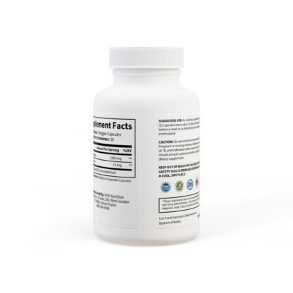 UNIFY LEGACY Ashwagandha with Black Pepper Vegan Stress and Energy Support Supplement (60 capsules) - Image 4