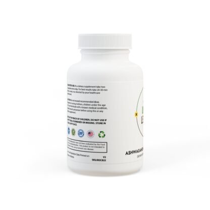UNIFY LEGACY Ashwagandha with Black Pepper Vegan Stress and Energy Support Supplement (60 capsules) - Image 2